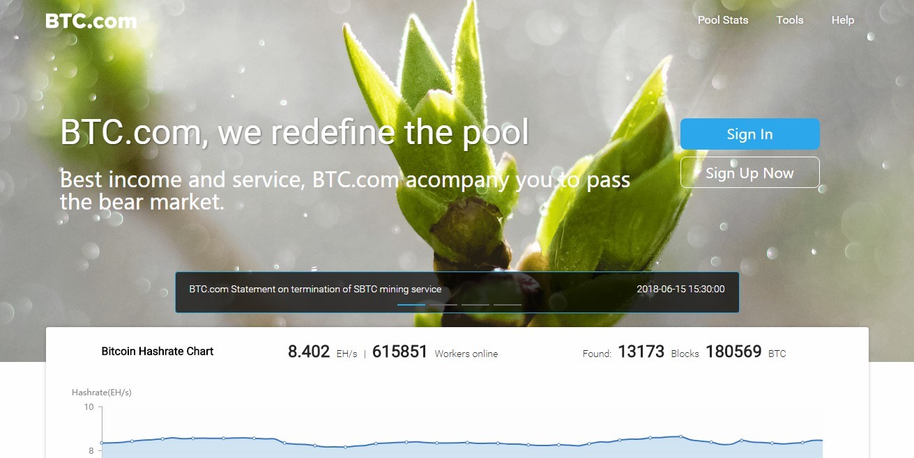 BTC.com - Best Bitcoin Mining Pool